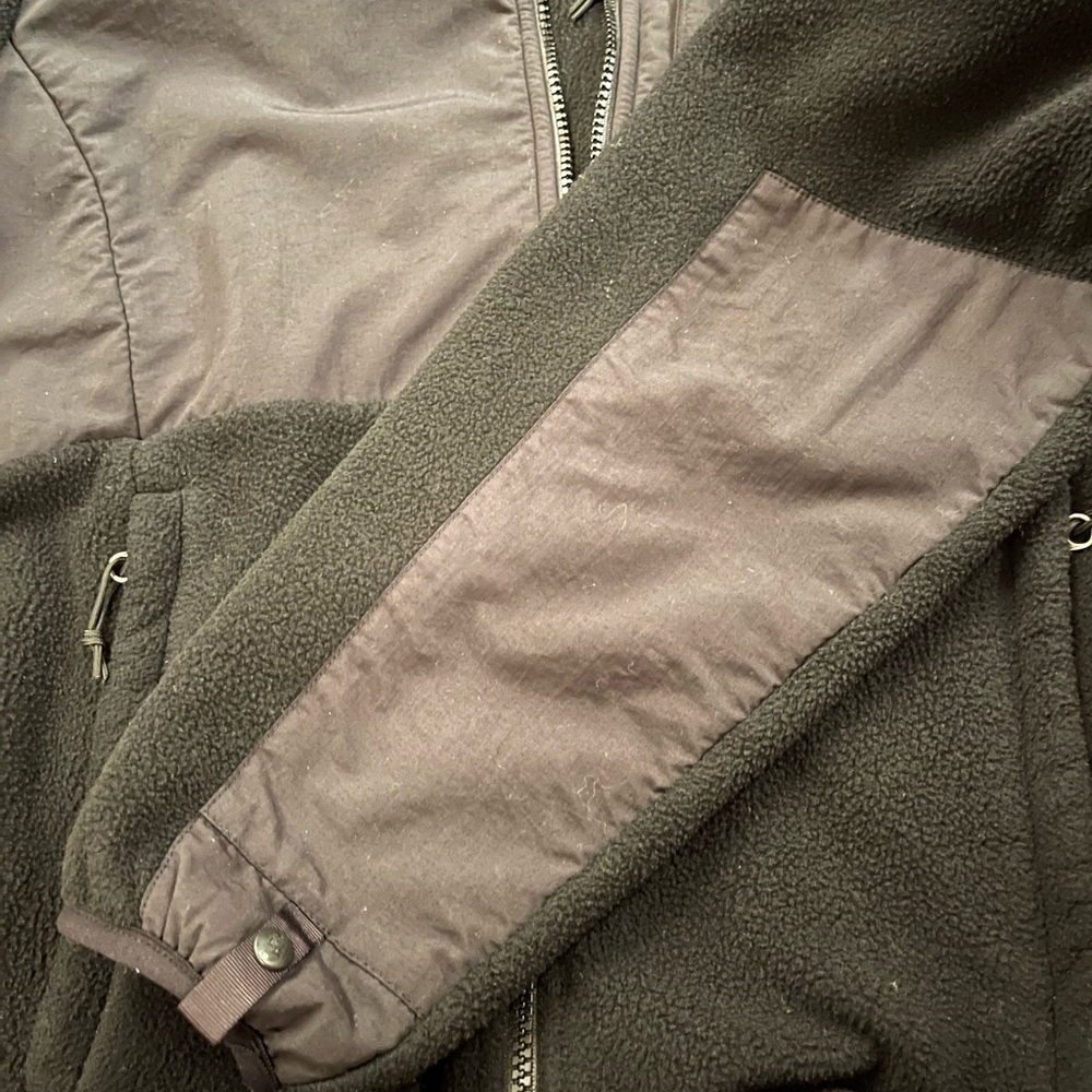 The North Face Woman’s Denali Fleece Hoodie Black Performance Jacket Size M - Picture 4 of 12